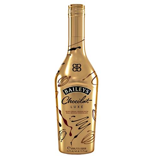 Baileys chocolate cream liqueur is a blend of vanilla real chocolate and the original Baileys Irish Cream.