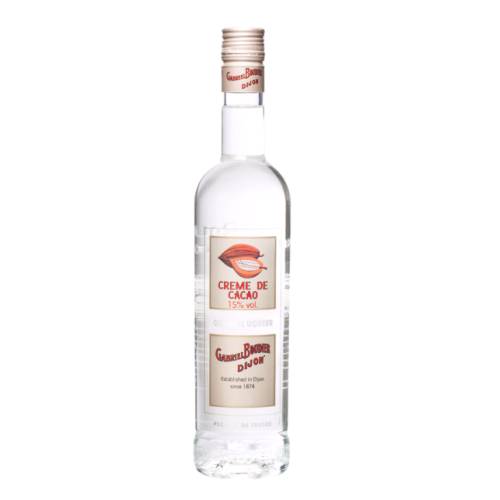 Gabriel Boudier brown chocolate cocoa liqueur whole cocoa beans which are roasted before being macerated in alcohol to obtain the full buttery flavour colour and aromas of cocoa.