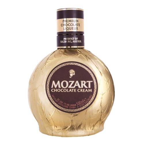 Chocolate Liqueur Mozart - Mozart liqueur chocolate cream are produced under the expertise of the worlds only master distiller and master confectioner.