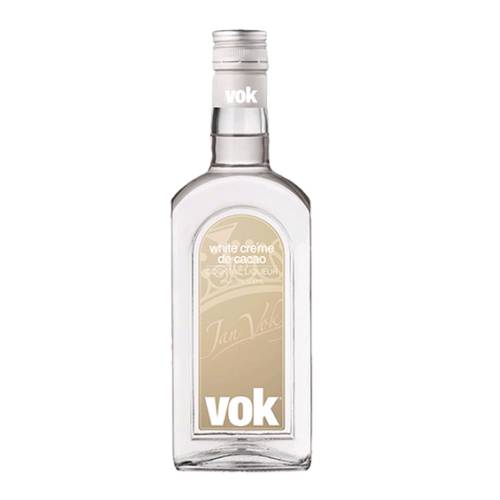Chocolate Liqueur Vok - Vok White creme de cacao used as a mixer in many cocktails this clear liqueur tastes of chocolate.