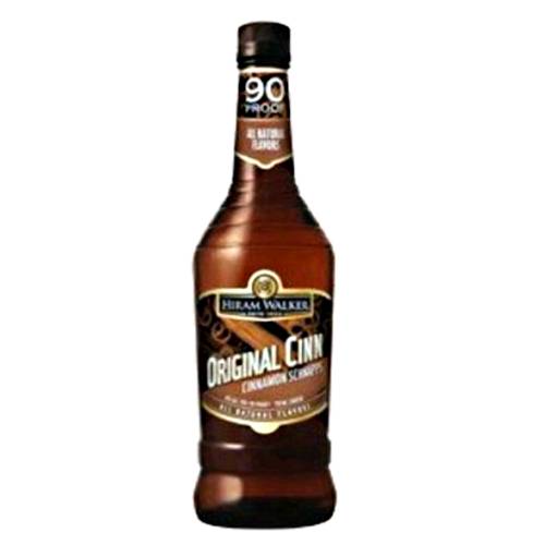 Cinnamon Schnapps Hiram Walker - Hiram Walker cinnamon schnapps has the delicious taste of cinnamon and vanilla reminiscent of freshly baked cinnamon rolls with a light amber brown color.