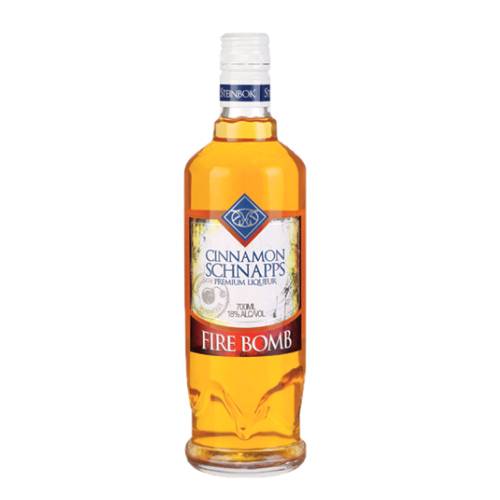 Cinnamon Schnapps Steinbok - Steinbok Cinnamon Schnapps FireBomb is the combination of Cinnamon Schnapps elements of Whiskey. Packed with heat the cool cinnamon gives way to a slow burn that effects all your senses.