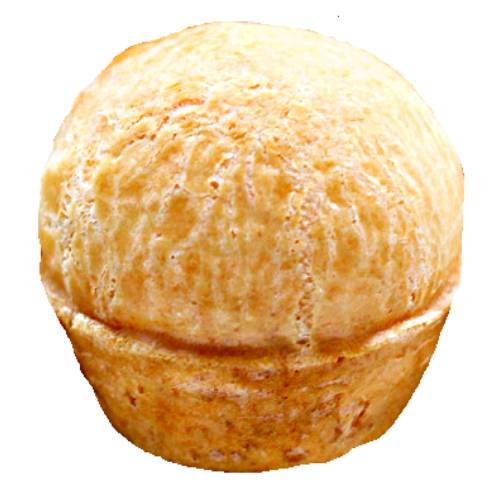 Brazilian Cheese Bread is made by combiding egg flour oil and fine grated cheese with milk and salt all backed into a fluffy ball.