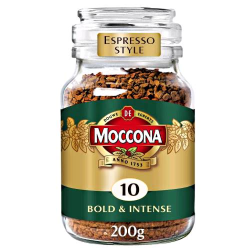 Coffee Brew Moccona Espresso - Espresso Moccona Coffee has a big bold flavour with the intensity of a good espresso.