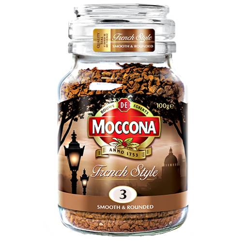 Coffee Brew Moccona French - French Moccona Coffee with mild silky blend and delicate aroma and smoth taste.
