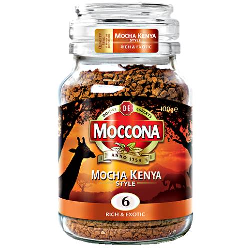 Coffee Brew Moccona Mocha - Mocha Moccona Coffee is a kenya style with its complex berry tones creamy caramel finish and bold aromatic pungency.