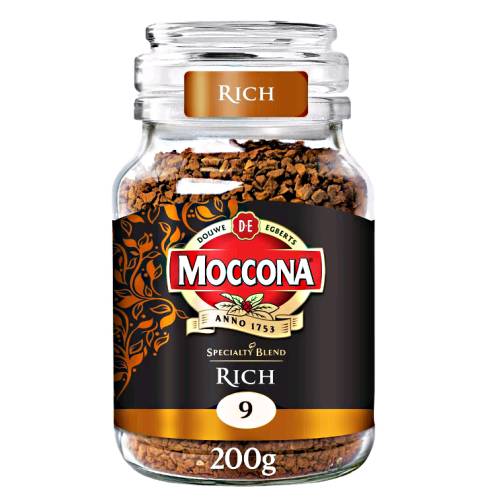 Rich Moccona Coffee is a full rich in flavour coffee and strong on the nose.