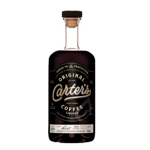 Applewood coffee liqueur is cold infused into a brandy base spirit.
