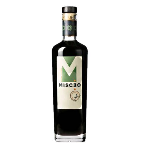 Misceo coffee liqueur with perfect blend of buttery caramel notes from pure coffee beans perfectly tempered by rich roast and floral brightness of vanilla is rounded off by a touch of fresh cane sugar.