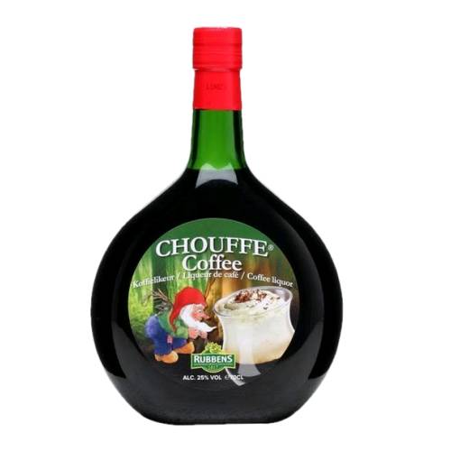 NV Rubbens Distillerie Chouffe coffee likeur liqueur.