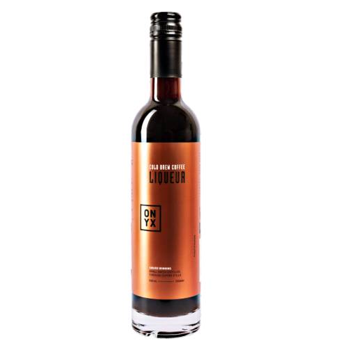 Onyx Coffee Liqueur is cold brew coffee blend a well kept secret that is a perfect union of coffees from South America Asia and Africa.