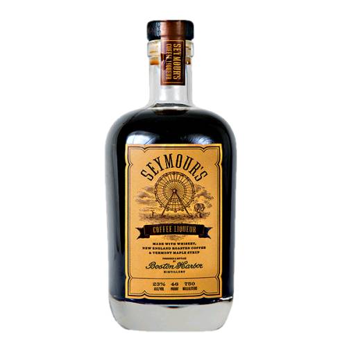 Seymours Coffee Liqueur and made with a rye spirit base with roasted coffee and maple syrup and with molasses and dried oregano.