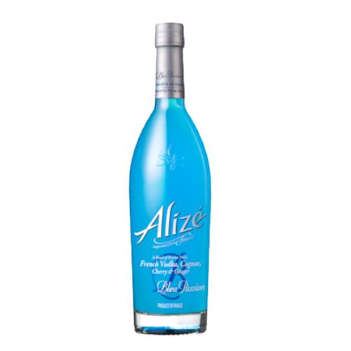 Cognac Alize Bleu - Alize Bleu cognac passionfruit cherry ginger and other natural exotic fruit juices.