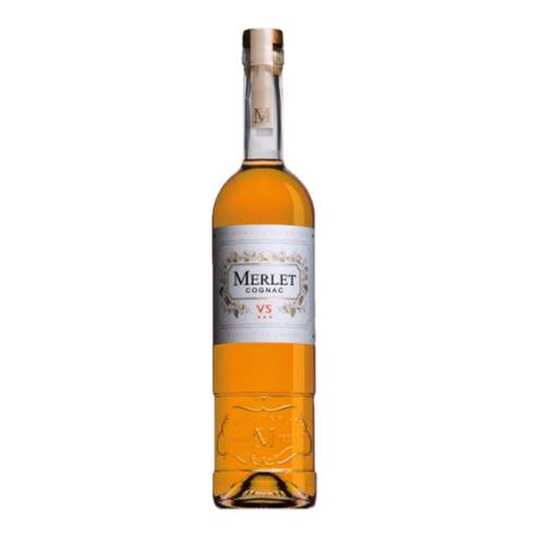 Cognac Merlet VS - Very Special Merlet VS Cognac Gilles and his sons selected and blended eaux de vie from different regions of the cognac appellation to ensure consistent quality. The eaux de vie were aged for at least two years.