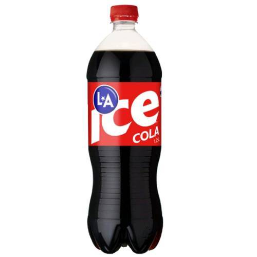 Cola Soda Ice - Ice Cola Soda is a dark carbonated soft drink low in sugar full of flavour with a rich caramel flavour and dark black in color.