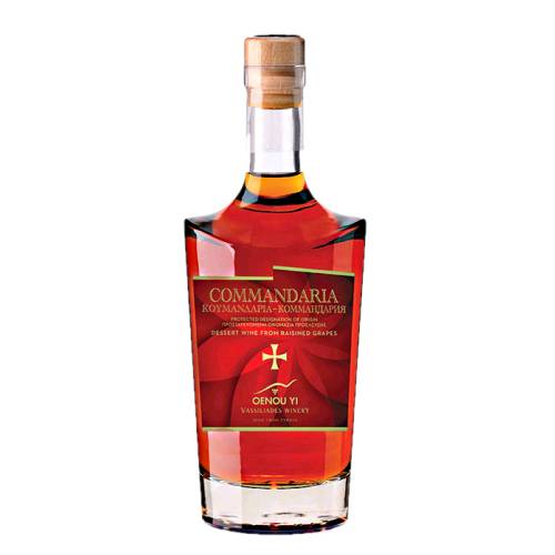 Commandaria Oenou Yi - Oenou Yi Ktima Vassiliades Commandaria is a special vineyard the fruit of the indigenous varieties Mavro and Xinisteri sunbathing in the bright Cypriot sun.