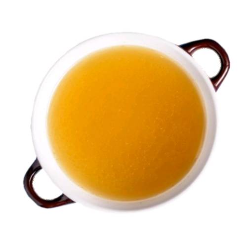 Consomme Fish - Fish Consomme is a stock made from fish and white light vegetables and clarified until clear of oil and sediment.