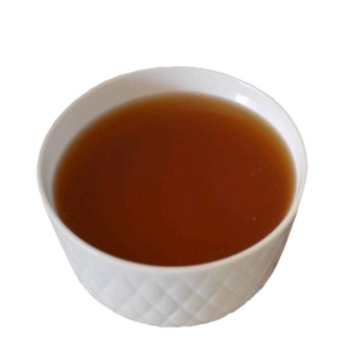 Consomme Mushroom - Mushroom Consomme is a clarified roasted mushroom stock with egg whites to remove fat and sediment to make a clear liquid.