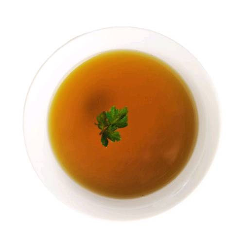 Consomme Pork - Pork consomme is a stock made from roasted pork meat and bones with vegetable and clarified until clear of sediments and fats and oil.