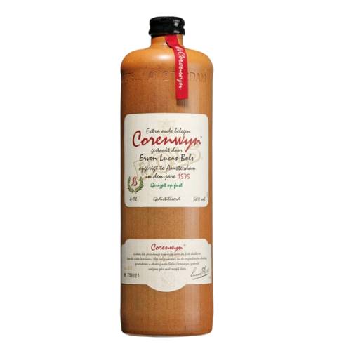 Corenwyn - Corenwyn or Corenwijn or korenwijn is a grain wine and rich taste with malt and wood tones with a refined fruity and spicy aftertaste of cinnamon pine and honey.