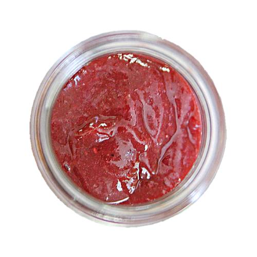 Crabapple Pulp cut and cooked into a mashed into a pulp or fine paste or a puree and can be flavoured with citrus and sugar.