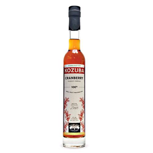 Kozuba and Sons cranberry liqueur is traditional called Nalewki are made through maceration of real fruits.