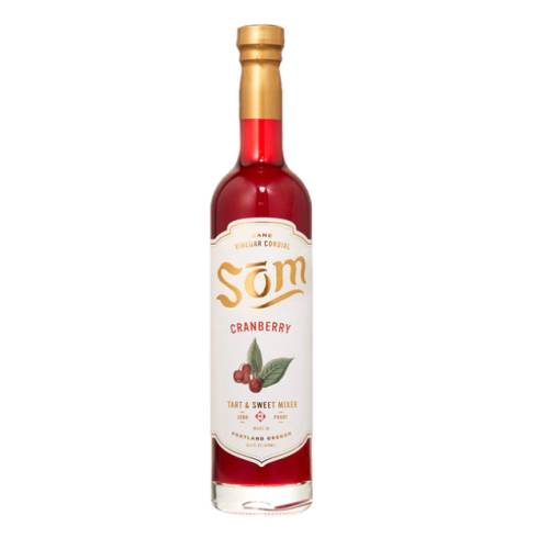 Cranberry Syrup Som - Som cranberry syrup is a perfect complex balance of sweet tart and tannic with deep cranberry flavor.