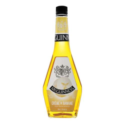Creme de Banane - Creme de banane is a sweet brandy and banana flavoured liqueur.