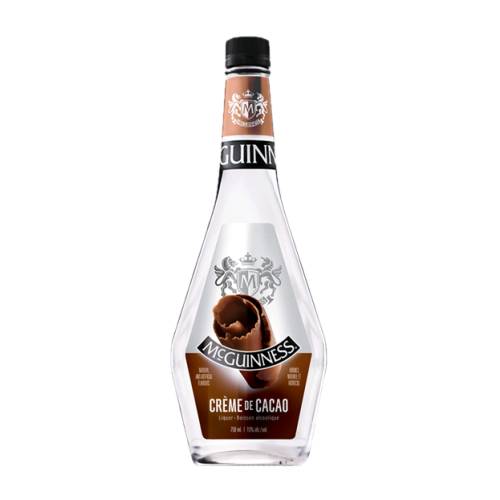 Creme de Cacao McGuinness - Sweet cocoa aromas with baked brownies and milk fudge moist brownie milk fudge.