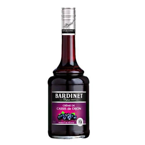 Creme de Cassis Bardinet - Bardinet Creme De Cassis also called Blackcurrant Liqueur made from blackcurrants. The inky purple colour is indicative of the rich berry flavours that will coat your palate.