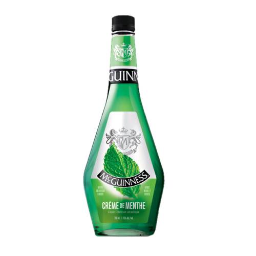 Creme de Menthe Green McGuinness - McGuinness green creme de menthe with peppermint flavoured and wintermint green in color.