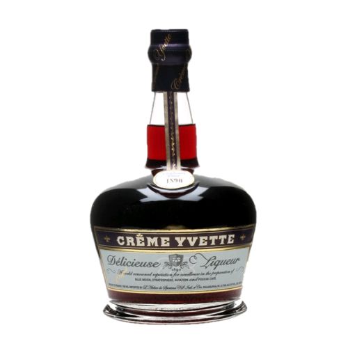 Creme de Yvette - Creme yvette is a proprietary liqueur made from parma violet petals with blackberries red raspberries wild strawberries and cassis honey orange peel and vanilla.