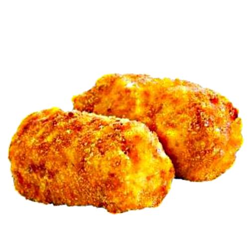 Crab Croquette is made by cooking clean crab meat and a starch then fried in breadcrumbs.