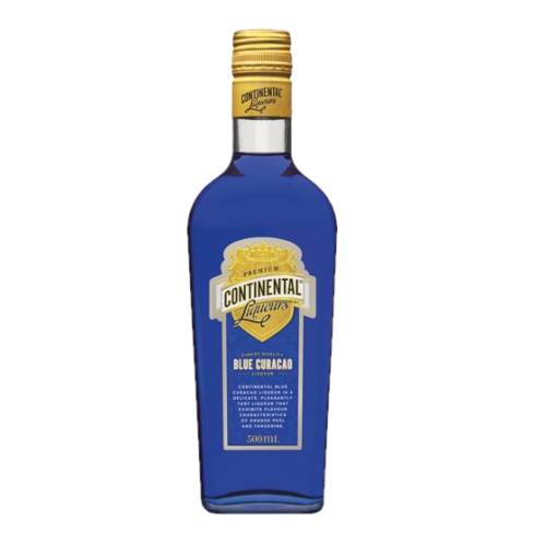 Curacao Blue Continental - Continental Blue Curacao.