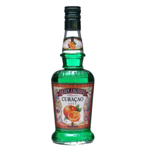 Curacao Green Lejay - Lejay Green Curacao is a intensely green curacao liqueur from Lejay Lagoute one of the oldest French liqueur producers.