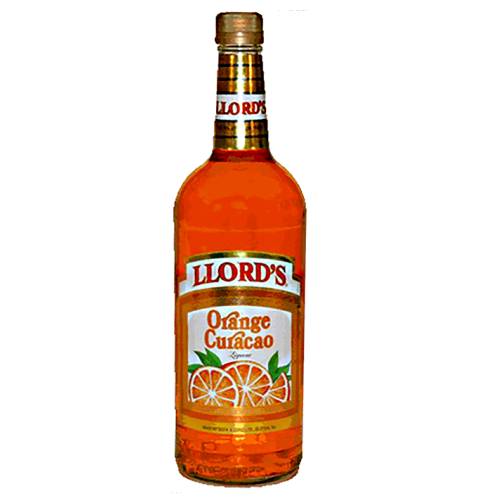 Llords orange curacao is made from the peel of Curacao oranges a flavored orange cordial that takes its name from the Caribbean Island.