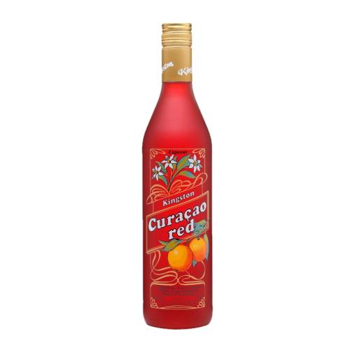 Curacao Red Kingston - Red Kingston Curacao is a liqueur made with the peels of the Laraha a sour orange native to Curacao.