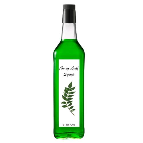 Curry Leaf Syrup - Curry Leaf Syrup made from cooking curry leaf water and sugar into a thick sweet syrup and full curry leaf flavour.