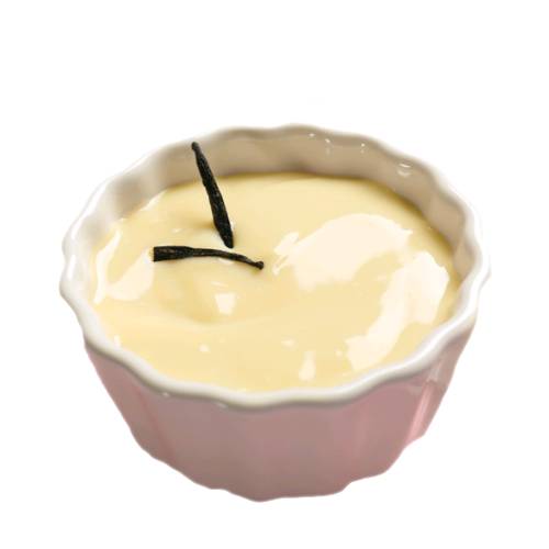 Custard Creme Anglaise - Creme anglaise custard is made from egg yokes sugar and milk and cooked into a thin creamy custard.