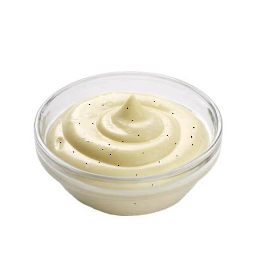 Custard Vanilla - Vanilla Custard made with sugar egg yoke rich vanilla bean milk and cooked until thick.