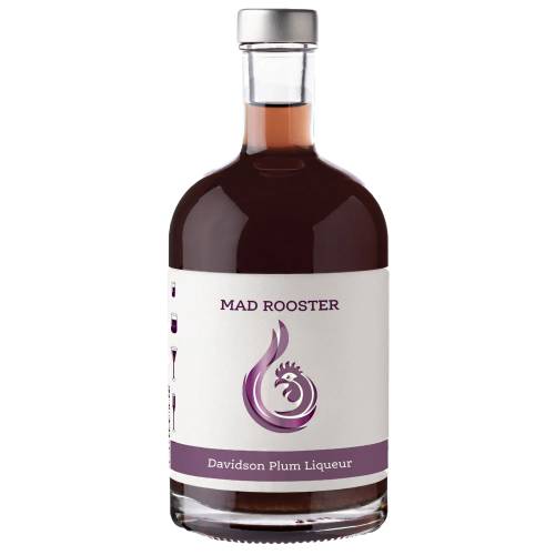 Mad Rooster Davidson Plum Liqueur is made from sun ripened fruit picked straight off the tree and preserved naturally to capture all their natural goodness.