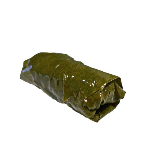 Dolmades stuffed vine leaves where the rice is seasoned with cinnamon allspice and mint.