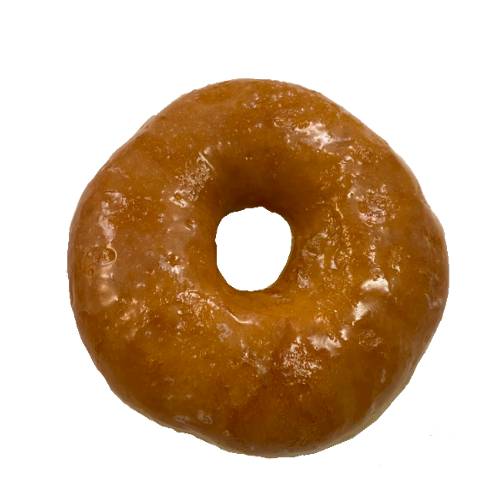 Bourbon doughnut are made with rich bourban made into a dough then made into a dring and cooked until golden brown donut.