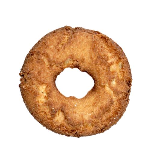 Ginger doughnut made from fine grating ginger and adding to a dough then deep fried.
