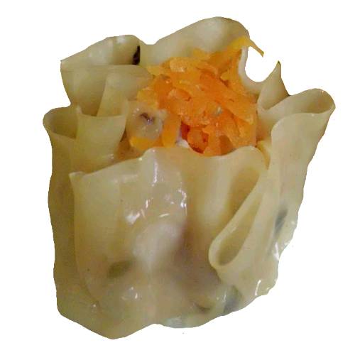 Dumpling Fish Siomay - Siomay Fish Dumpling is a steamed fish dumpling with vegetables wrapped with dough the cooked by steaming.