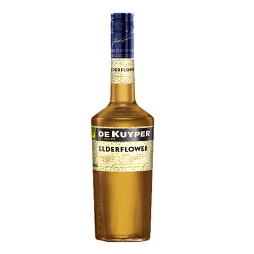Elderflower Liqueur DeKuyper - De Kuyper elderflower liqueur flavoured from elderflower blossoms.