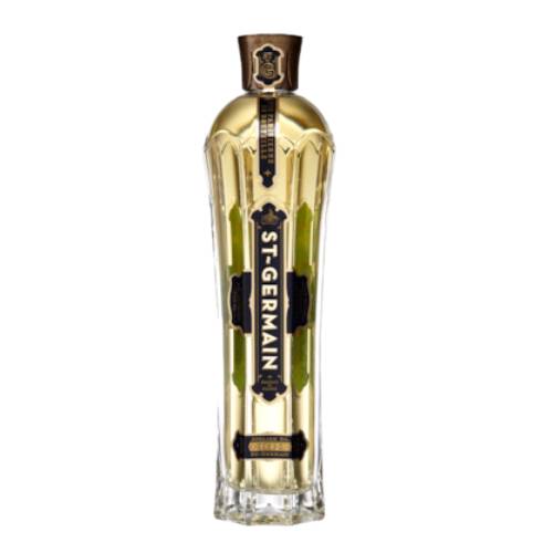 Elderflower Liqueur St Germain - Handpicked elderflowers blossoms soft floral sherbet lemon pear and passionfruit style liqueur thats integrated harmonious and beautifully balanced.