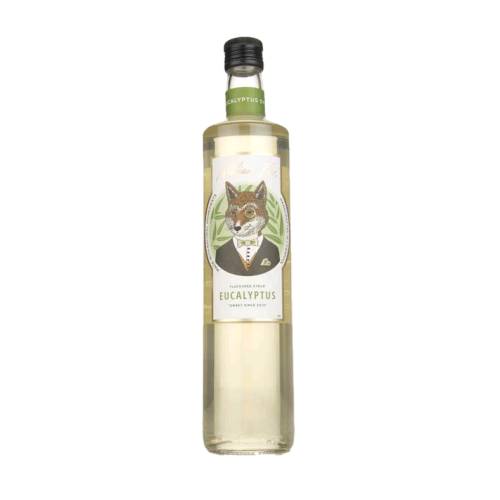 Eucalyptus syrup made from eucalyptus flavour sugar and water cooked until thick.