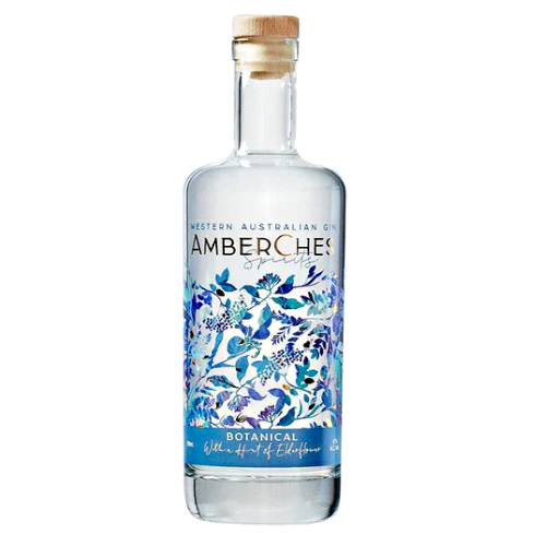 AmberChes Botanical Gin is a bright gin featuring a number of traditional botanicals such as orange peel cardamon orris root and angelica root.