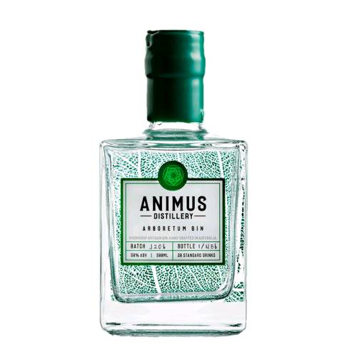 Animus Distillery Arboretum gin is a complex herbaceous gin utilising a range of local estate grown ingredients with strawberry gum leaf lemon thyme rosemary oranges and native bush tomato support the classic gin notes of bold juniper coriander seed and citrus with a long spicy balanced finish.